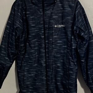 Columbia Black and Gray Ski Jacket